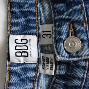 BDG Distressed Cut-Off Denim Jean Shorts